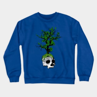 Tree Skull Summer Crewneck Sweatshirt